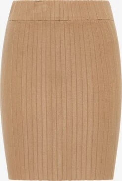 Faina Mini Rokken Rok Dames Lichtbruin