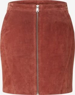 ONLY Leren Rokken Rok CAMARA Dames Rood