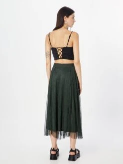 ONLY Maxi Rokken Rok LAVINA Dames Donkergroen -RokMode Verkoopwinkel 1b2e5d19c6c41d134dc8edbf644935e5