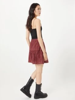About You Mini Rokken Rok Isabella Dames Bordeaux -RokMode Verkoopwinkel 2358243525add5b21c9bcc2384112a93
