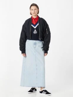 AGOLDE Maxi Rokken Rok Dames Lichtblauw -RokMode Verkoopwinkel 24ed4d3d942b4279cb86a7c6edad796b