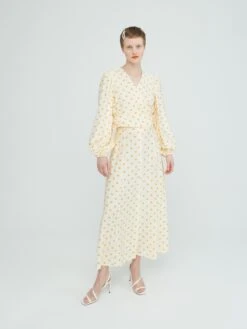 EDITED Maxi Rokken Rok Fadila Dames Crème -RokMode Verkoopwinkel 2bc30266b2054eeacdb93da39d5ca411