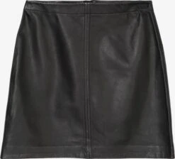 Marc O'Polo Leren Rokken Rok Dames Zwart