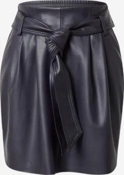 Saint Tropez Leren Rokken Rok Candrea Dames Nachtblauw