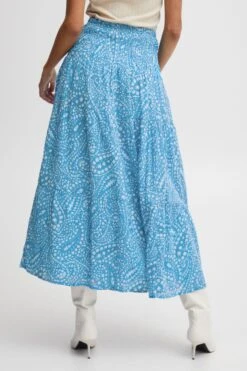 B.young Maxi Rokken Rok Dames Azuur / Lichtblauw -RokMode Verkoopwinkel 306cbceb69cb4c52785dc3ea3fdebf6f