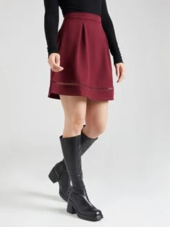About You Mini Rokken Rok Loreen Dames Bordeaux -RokMode Verkoopwinkel 34188a041e493702299b488c0f32085e