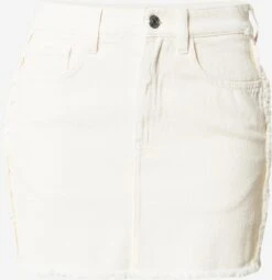 WEEKDAY Mini Rokken Rok Francy Dames Wit