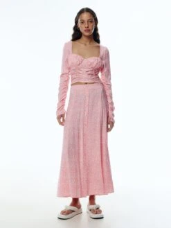 EDITED Maxi Rokken Rok Fadila Dames Rosa -RokMode Verkoopwinkel 3b5b3182d3da6ffdc108c9a4a6e21ae5