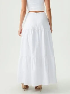 Maxi Rokken Rok CASEY Dames Wit 12 Maxi Rokken Rok CASEY Dames Wit -RokMode Verkoopwinkel 3e56c2da3a9a2fe5d73899c8d1bddab8