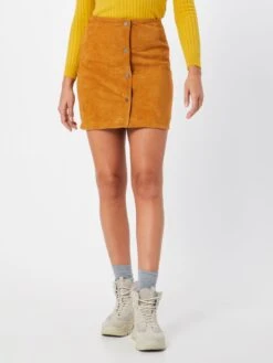 Freaky Nation Leren Rokken Rok Twentyone Dames Cognac -RokMode Verkoopwinkel 4f1ac5a0fdf28e4c8920104664feace3