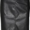 Vero Moda Leren Rokken Rok OLYMPIA Dames Zwart