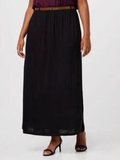 Vero Moda Curve Maxi Rokken Rok LINN Dames Zwart -RokMode Verkoopwinkel 5aca53f5a77509d9d91b6b8d6b8c02bb