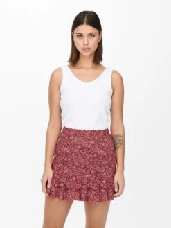 ONLY Mini Rokken Rok Nova Dames Rood -RokMode Verkoopwinkel 65a86bbdfdb5716be69172a4d4bd1bc1