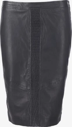 Maze Leren Rokken Rok Parla Dames Zwart