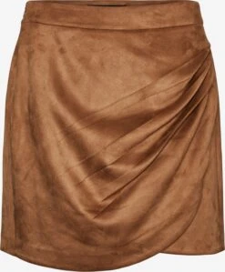 Vero Moda Leren Rokken Rok Donna Dina Dames Bruin
