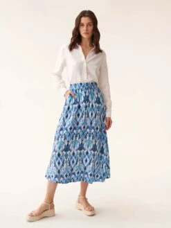 Maxi Rokken Rok SAND 4 Dames Blauw -RokMode Verkoopwinkel 8c0e53a4f8271187b3447e7c3ea70488