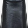 Selected Femme Leren Rokken Rok New Ibi Dames Zwart