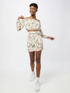 About You Mini Rokken Rok Lotta Dames Crème -RokMode Verkoopwinkel 916976f804005508e587f4ff8b2710d5