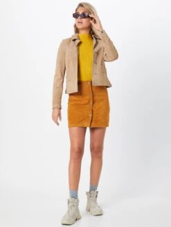 Freaky Nation Leren Rokken Rok Twentyone Dames Cognac -RokMode Verkoopwinkel 98f6dce8aae64f7910d8e9c0e6e1b30b