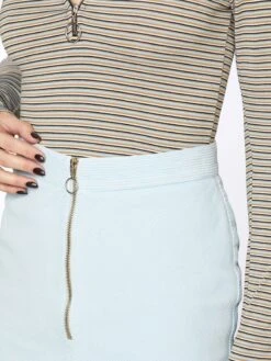 Mini Rokken Rok Lea Dames Lichtblauw -RokMode Verkoopwinkel 9c86995d1d324eaf72c2d575be72a6e5