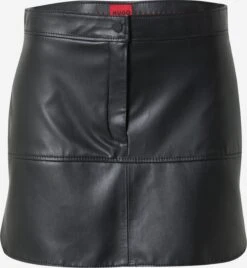 Hugo Leren Rokken Rok Rajana-1 Dames Zwart