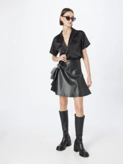 Leren Rokken Rok Anine Dames Zwart 9 Leren Rokken Rok Anine Dames Zwart -RokMode Verkoopwinkel b58e3304e5b79127161a4243e4065a93