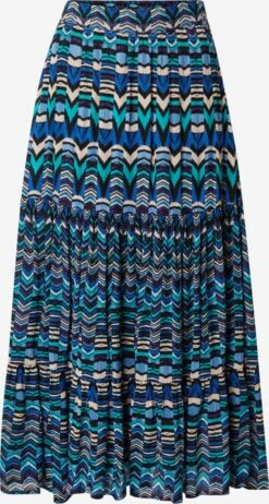 DERHY Maxi Rokken Rok ELENA Dames Blauw / Navy