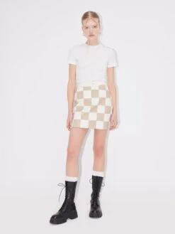 Leren Rokken Rok Tamara Dames Crème / Sand 9 Leren Rokken Rok Tamara Dames Crème / Sand -RokMode Verkoopwinkel c75cb7f487c009ae08002c9f199355c0