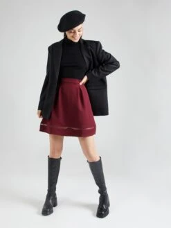 About You Mini Rokken Rok Loreen Dames Bordeaux -RokMode Verkoopwinkel c9a0866e231f093f303eb707866e2be0