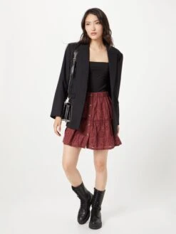 About You Mini Rokken Rok Isabella Dames Bordeaux -RokMode Verkoopwinkel ca676180d9186cda81a2d84d82253f2c