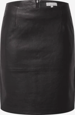 Part Two Leren Rokken Rok Ursanas Dames Zwart