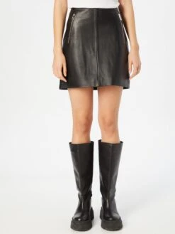 Hugo Leren Rokken Rok Losia Dames Zwart -RokMode Verkoopwinkel d938b057306187e2a12df721a0f09bab