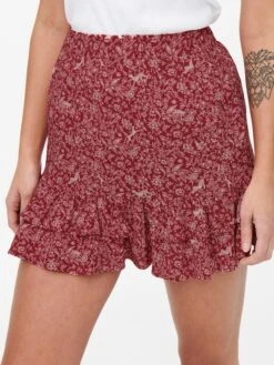 ONLY Mini Rokken Rok Nova Dames Rood -RokMode Verkoopwinkel e3a9ee0575575e3692f9d25c485b42a7