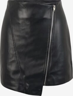 Leren Rokken Rok Sandy Dames Zwart