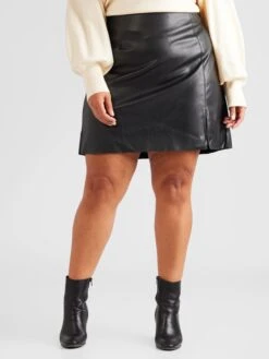 Leren Rokken Rok CLARA PENNY Dames Zwart -RokMode Verkoopwinkel ff8bf2b505ff3b4de8d085aa09c7a76d